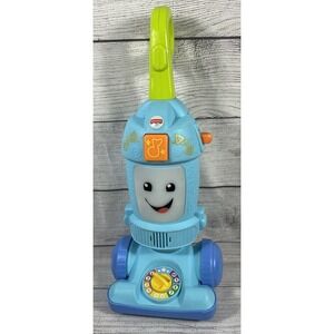 Fisher Price Laugh & Learn Vacuum Blue Lights Sounds Toddler Toy